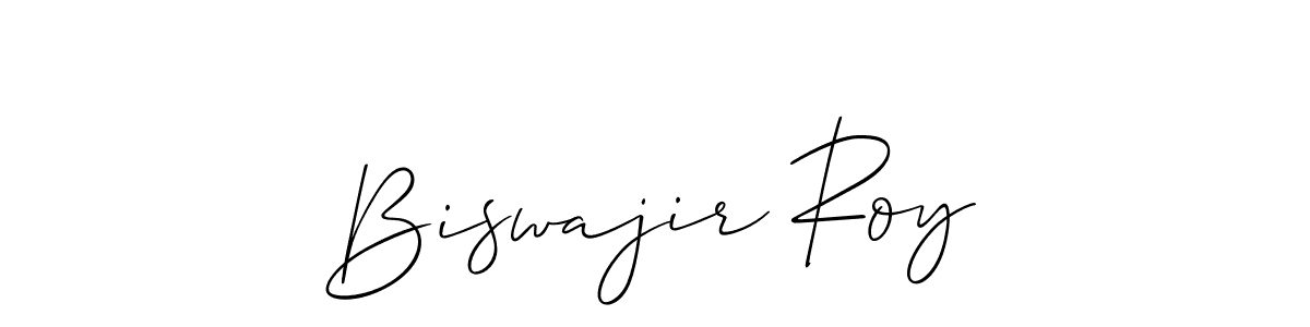 Biswajir Roy stylish signature style. Best Handwritten Sign (Allison_Script) for my name. Handwritten Signature Collection Ideas for my name Biswajir Roy. Biswajir Roy signature style 2 images and pictures png