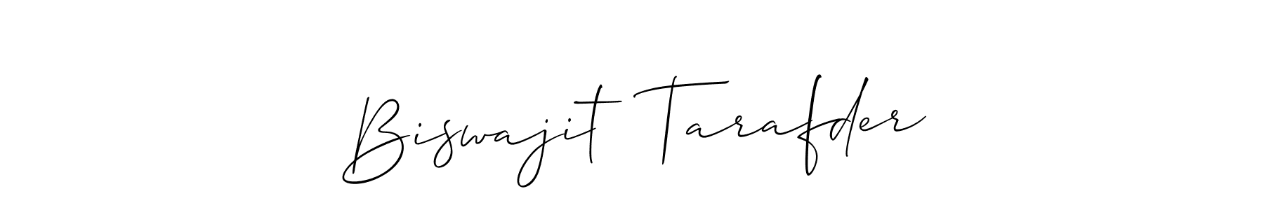 Similarly Allison_Script is the best handwritten signature design. Signature creator online .You can use it as an online autograph creator for name Biswajit  Tarafder. Biswajit  Tarafder signature style 2 images and pictures png