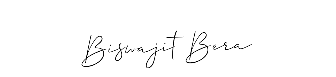 Also You can easily find your signature by using the search form. We will create Biswajit Bera name handwritten signature images for you free of cost using Allison_Script sign style. Biswajit Bera signature style 2 images and pictures png