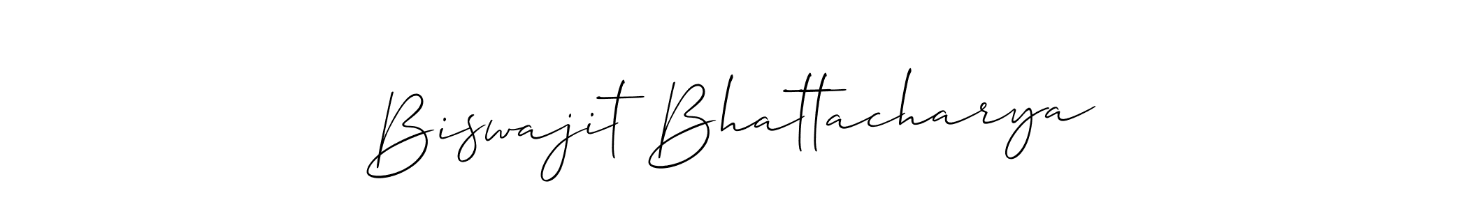 This is the best signature style for the Biswajit Bhattacharya name. Also you like these signature font (Allison_Script). Mix name signature. Biswajit Bhattacharya signature style 2 images and pictures png