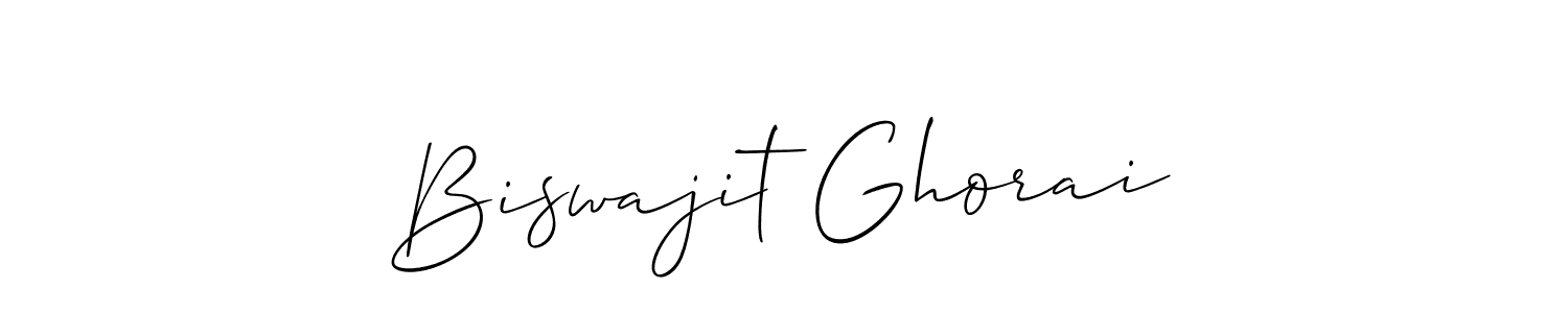 Also You can easily find your signature by using the search form. We will create Biswajit Ghorai name handwritten signature images for you free of cost using Allison_Script sign style. Biswajit Ghorai signature style 2 images and pictures png