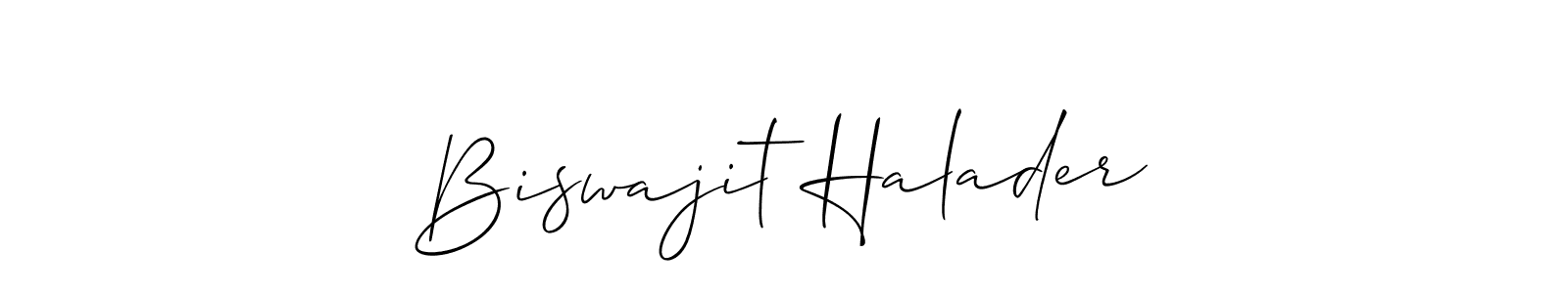 Also You can easily find your signature by using the search form. We will create Biswajit Halader name handwritten signature images for you free of cost using Allison_Script sign style. Biswajit Halader signature style 2 images and pictures png