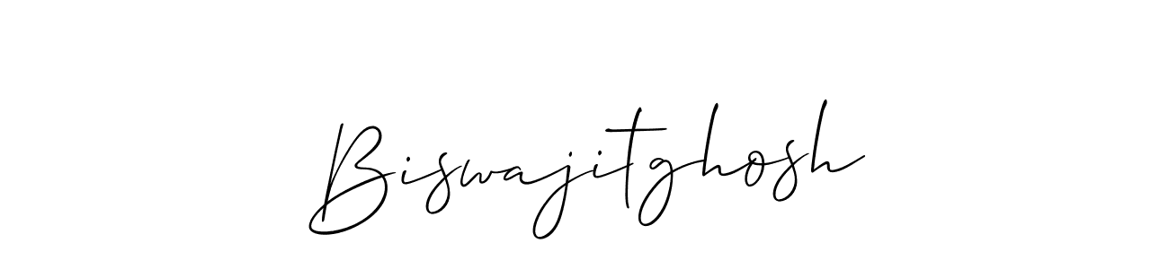 Design your own signature with our free online signature maker. With this signature software, you can create a handwritten (Allison_Script) signature for name Biswajitghosh. Biswajitghosh signature style 2 images and pictures png