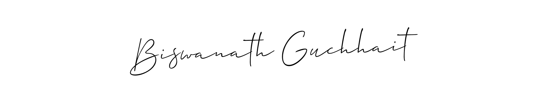 Best and Professional Signature Style for Biswanath Guchhait. Allison_Script Best Signature Style Collection. Biswanath Guchhait signature style 2 images and pictures png