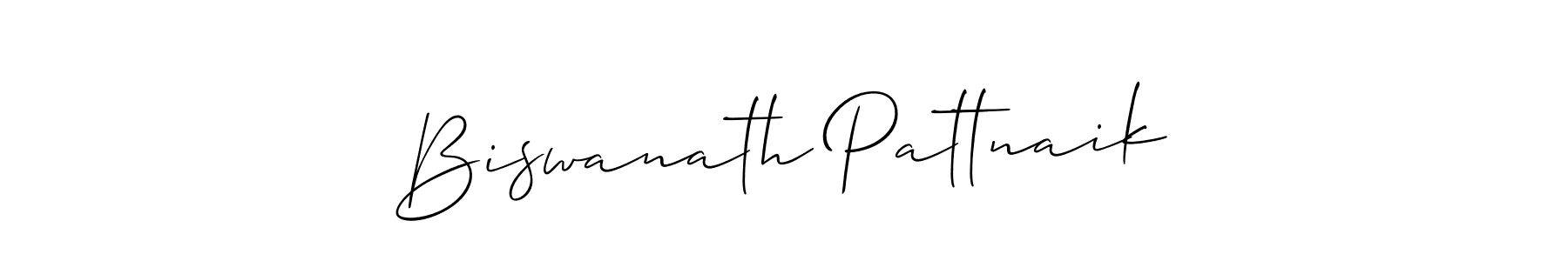 Make a beautiful signature design for name Biswanath Pattnaik. With this signature (Allison_Script) style, you can create a handwritten signature for free. Biswanath Pattnaik signature style 2 images and pictures png