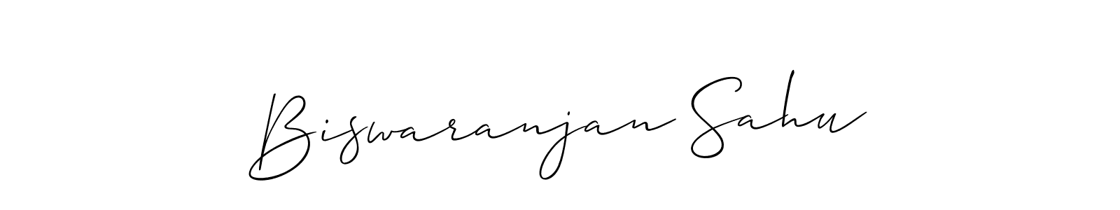 It looks lik you need a new signature style for name Biswaranjan Sahu. Design unique handwritten (Allison_Script) signature with our free signature maker in just a few clicks. Biswaranjan Sahu signature style 2 images and pictures png