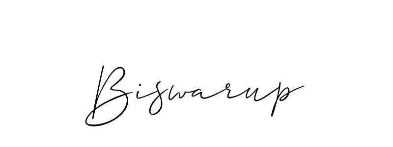 Allison_Script is a professional signature style that is perfect for those who want to add a touch of class to their signature. It is also a great choice for those who want to make their signature more unique. Get Biswarup name to fancy signature for free. Biswarup signature style 2 images and pictures png