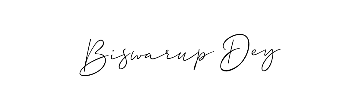 if you are searching for the best signature style for your name Biswarup Dey. so please give up your signature search. here we have designed multiple signature styles  using Allison_Script. Biswarup Dey signature style 2 images and pictures png