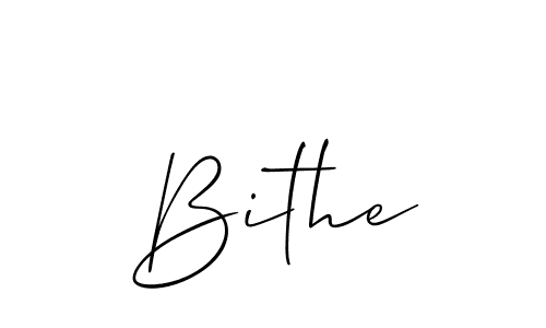 How to Draw Bithe signature style? Allison_Script is a latest design signature styles for name Bithe. Bithe signature style 2 images and pictures png