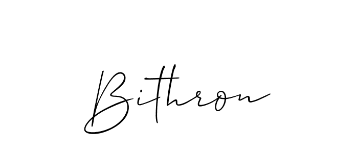 Best and Professional Signature Style for Bithron. Allison_Script Best Signature Style Collection. Bithron signature style 2 images and pictures png