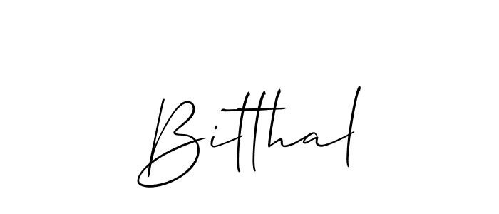 if you are searching for the best signature style for your name Bitthal. so please give up your signature search. here we have designed multiple signature styles  using Allison_Script. Bitthal signature style 2 images and pictures png