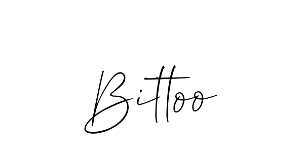 Once you've used our free online signature maker to create your best signature Allison_Script style, it's time to enjoy all of the benefits that Bittoo name signing documents. Bittoo signature style 2 images and pictures png