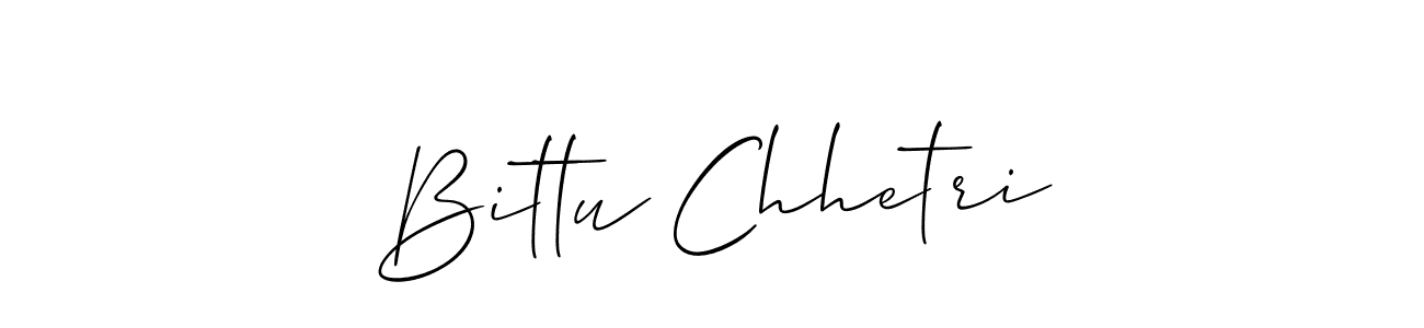 Make a beautiful signature design for name Bittu Chhetri. Use this online signature maker to create a handwritten signature for free. Bittu Chhetri signature style 2 images and pictures png