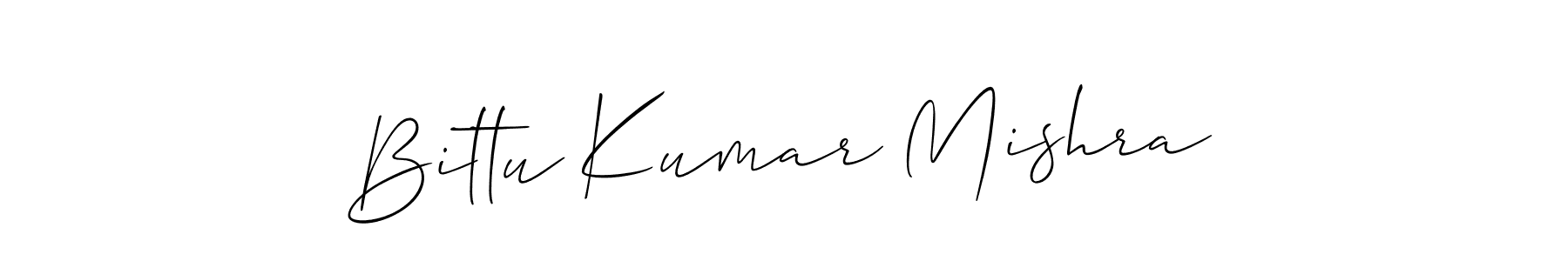 Make a beautiful signature design for name Bittu Kumar Mishra. Use this online signature maker to create a handwritten signature for free. Bittu Kumar Mishra signature style 2 images and pictures png