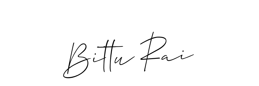 You can use this online signature creator to create a handwritten signature for the name Bittu Rai. This is the best online autograph maker. Bittu Rai signature style 2 images and pictures png