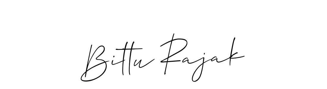 It looks lik you need a new signature style for name Bittu Rajak. Design unique handwritten (Allison_Script) signature with our free signature maker in just a few clicks. Bittu Rajak signature style 2 images and pictures png