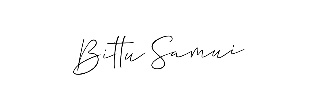 Check out images of Autograph of Bittu Samui name. Actor Bittu Samui Signature Style. Allison_Script is a professional sign style online. Bittu Samui signature style 2 images and pictures png