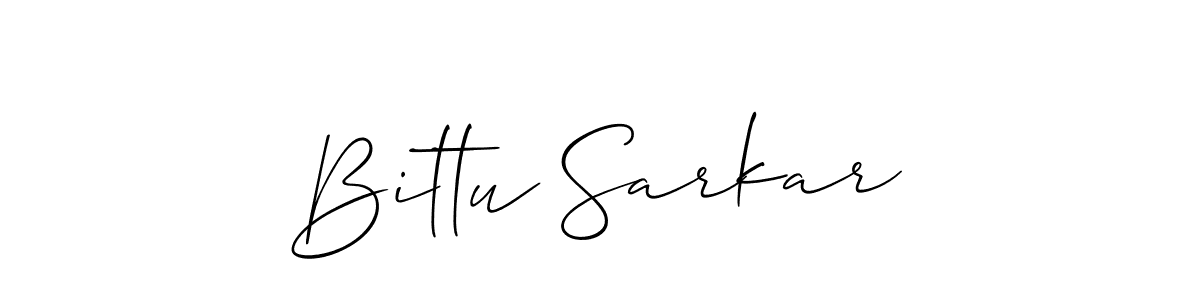 Best and Professional Signature Style for Bittu Sarkar. Allison_Script Best Signature Style Collection. Bittu Sarkar signature style 2 images and pictures png