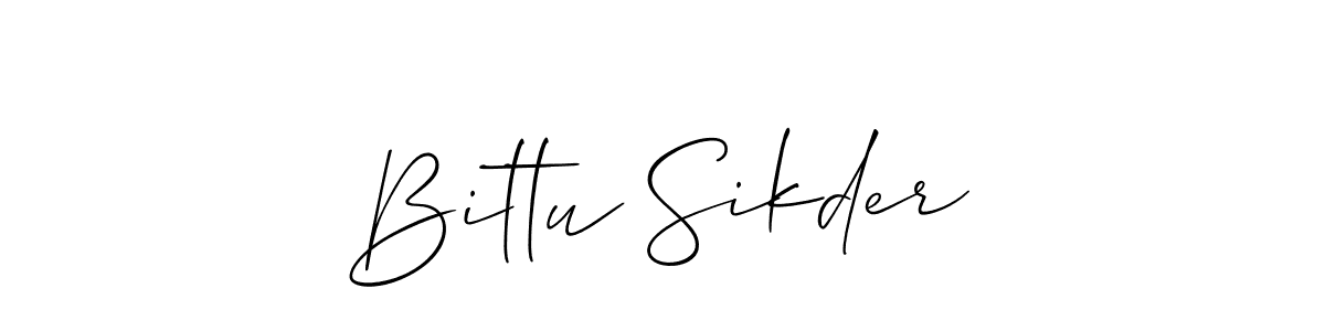 Here are the top 10 professional signature styles for the name Bittu Sikder. These are the best autograph styles you can use for your name. Bittu Sikder signature style 2 images and pictures png