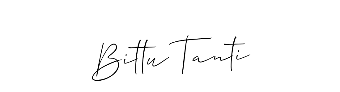 Once you've used our free online signature maker to create your best signature Allison_Script style, it's time to enjoy all of the benefits that Bittu Tanti name signing documents. Bittu Tanti signature style 2 images and pictures png