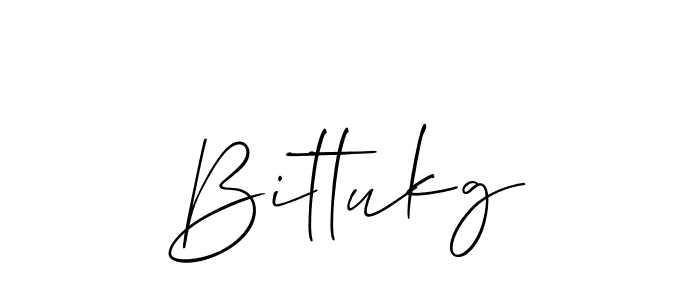 Also You can easily find your signature by using the search form. We will create Bittukg name handwritten signature images for you free of cost using Allison_Script sign style. Bittukg signature style 2 images and pictures png