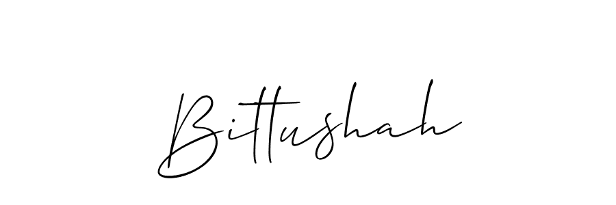 Make a beautiful signature design for name Bittushah. Use this online signature maker to create a handwritten signature for free. Bittushah signature style 2 images and pictures png