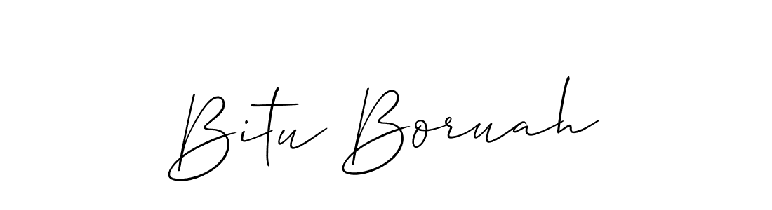 Once you've used our free online signature maker to create your best signature Allison_Script style, it's time to enjoy all of the benefits that Bitu Boruah name signing documents. Bitu Boruah signature style 2 images and pictures png