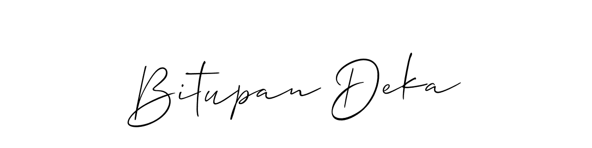 This is the best signature style for the Bitupan Deka name. Also you like these signature font (Allison_Script). Mix name signature. Bitupan Deka signature style 2 images and pictures png