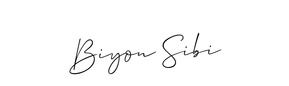 Check out images of Autograph of Biyon Sibi name. Actor Biyon Sibi Signature Style. Allison_Script is a professional sign style online. Biyon Sibi signature style 2 images and pictures png