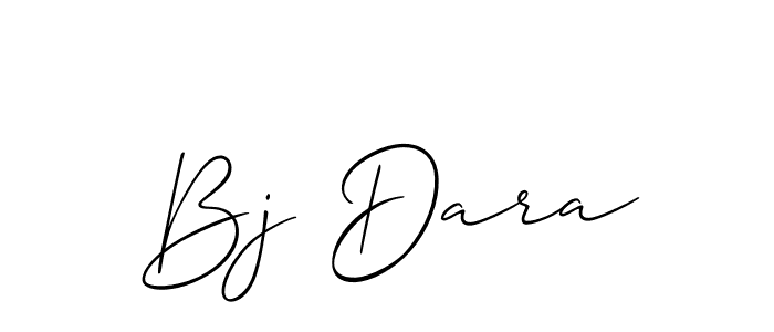 Bj Dara stylish signature style. Best Handwritten Sign (Allison_Script) for my name. Handwritten Signature Collection Ideas for my name Bj Dara. Bj Dara signature style 2 images and pictures png