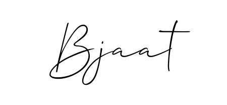 The Allison_Script lettering style adds unique flourish to name Bjaat. Stand out with a custom digital autograph made in seconds. Bjaat signature style 2 images and pictures png