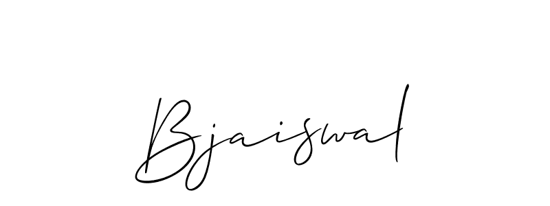 Here are the top 10 professional signature styles for the name Bjaiswal. These are the best autograph styles you can use for your name. Bjaiswal signature style 2 images and pictures png