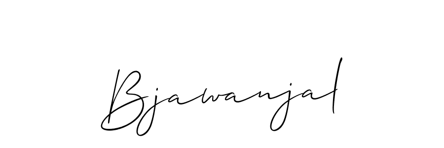 Make a short Bjawanjal signature style. Manage your documents anywhere anytime using Allison_Script. Create and add eSignatures, submit forms, share and send files easily. Bjawanjal signature style 2 images and pictures png