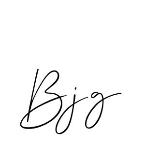 Once you've used our free online signature maker to create your best signature Allison_Script style, it's time to enjoy all of the benefits that Bjg name signing documents. Bjg signature style 2 images and pictures png