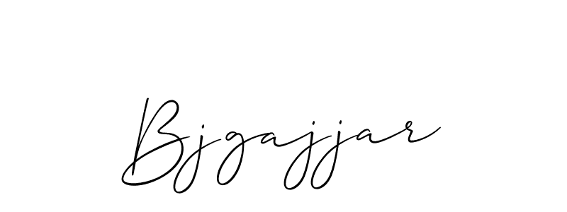 Make a short Bjgajjar signature style. Manage your documents anywhere anytime using Allison_Script. Create and add eSignatures, submit forms, share and send files easily. Bjgajjar signature style 2 images and pictures png