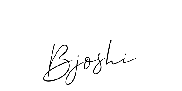 Make a beautiful signature design for name Bjoshi. Use this online signature maker to create a handwritten signature for free. Bjoshi signature style 2 images and pictures png