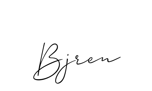 Similarly Allison_Script is the best handwritten signature design. Signature creator online .You can use it as an online autograph creator for name Bjren. Bjren signature style 2 images and pictures png