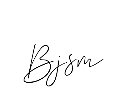 It looks lik you need a new signature style for name Bjsm. Design unique handwritten (Allison_Script) signature with our free signature maker in just a few clicks. Bjsm signature style 2 images and pictures png
