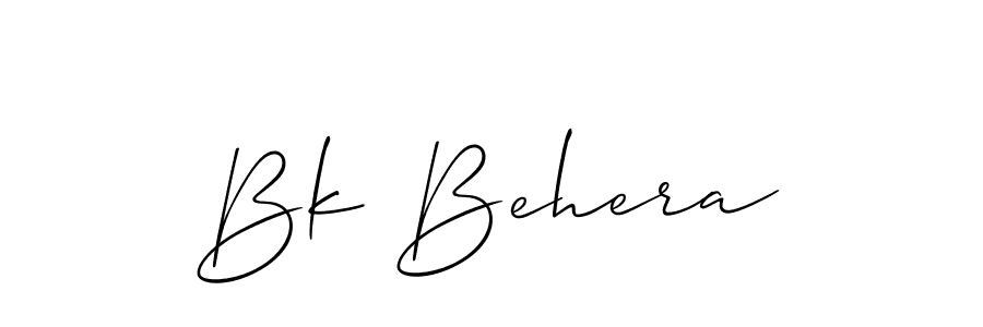 Best and Professional Signature Style for Bk Behera. Allison_Script Best Signature Style Collection. Bk Behera signature style 2 images and pictures png