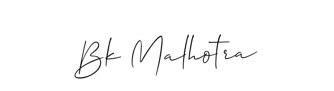 Once you've used our free online signature maker to create your best signature Allison_Script style, it's time to enjoy all of the benefits that Bk Malhotra name signing documents. Bk Malhotra signature style 2 images and pictures png