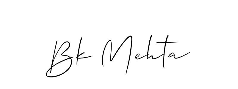 This is the best signature style for the Bk Mehta name. Also you like these signature font (Allison_Script). Mix name signature. Bk Mehta signature style 2 images and pictures png