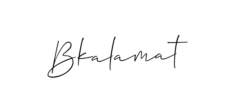 This is the best signature style for the Bkalamat name. Also you like these signature font (Allison_Script). Mix name signature. Bkalamat signature style 2 images and pictures png