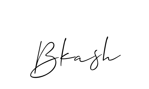 Allison_Script is a professional signature style that is perfect for those who want to add a touch of class to their signature. It is also a great choice for those who want to make their signature more unique. Get Bkash name to fancy signature for free. Bkash signature style 2 images and pictures png