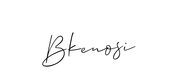 Similarly Allison_Script is the best handwritten signature design. Signature creator online .You can use it as an online autograph creator for name Bkenosi. Bkenosi signature style 2 images and pictures png