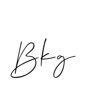 Also we have Bkg name is the best signature style. Create professional handwritten signature collection using Allison_Script autograph style. Bkg signature style 2 images and pictures png