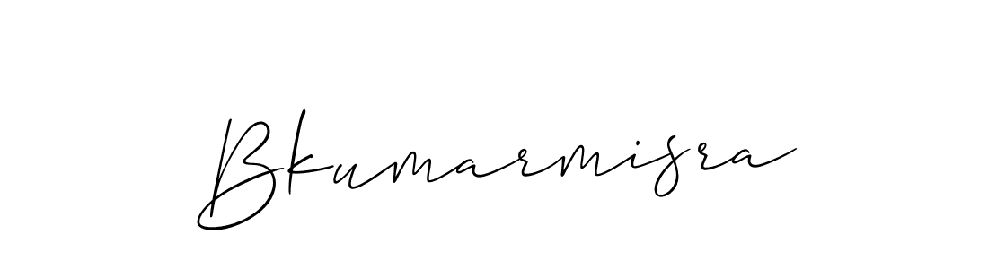How to make Bkumarmisra name signature. Use Allison_Script style for creating short signs online. This is the latest handwritten sign. Bkumarmisra signature style 2 images and pictures png