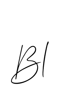 Best and Professional Signature Style for Bl. Allison_Script Best Signature Style Collection. Bl signature style 2 images and pictures png