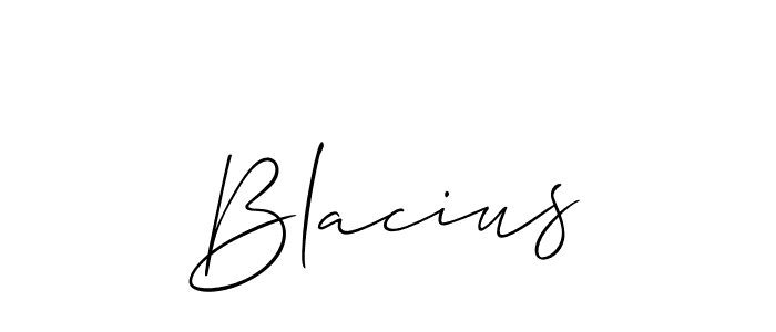 Blacius stylish signature style. Best Handwritten Sign (Allison_Script) for my name. Handwritten Signature Collection Ideas for my name Blacius. Blacius signature style 2 images and pictures png