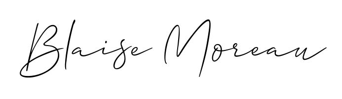 Best and Professional Signature Style for Blaise Moreau. Allison_Script Best Signature Style Collection. Blaise Moreau signature style 2 images and pictures png
