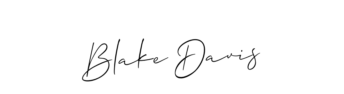 Blake Davis stylish signature style. Best Handwritten Sign (Allison_Script) for my name. Handwritten Signature Collection Ideas for my name Blake Davis. Blake Davis signature style 2 images and pictures png